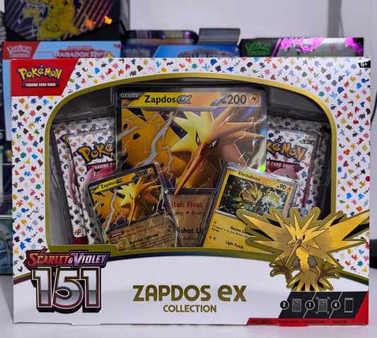 Zapdos EX Collection 151 (Ingles)